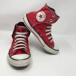 Vintage Converse All Star Shoes size 2 Red